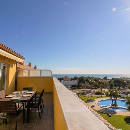 Atico Con Vistas Al Mar , Wifi Y Piscina - Sierra Irta Albert Villas Alcossebre Zewnętrze zdjęcie