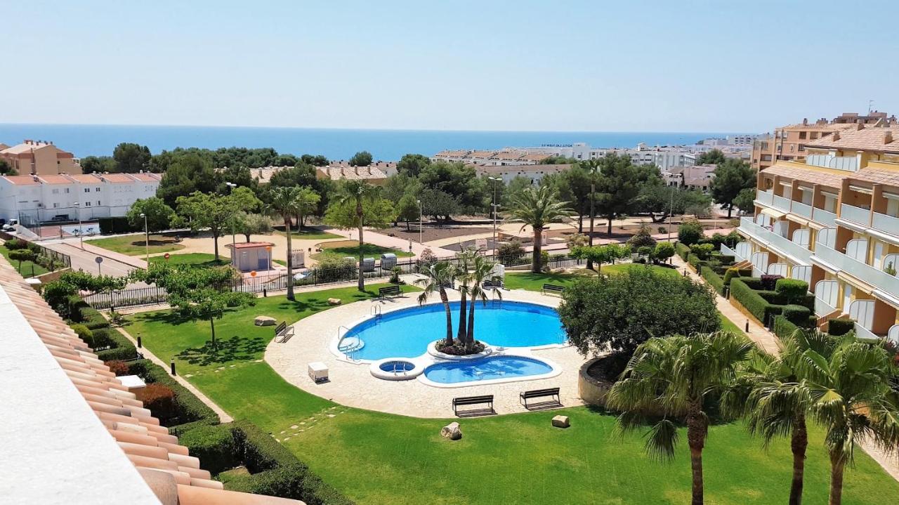 Atico Con Vistas Al Mar , Wifi Y Piscina - Sierra Irta Albert Villas Alcossebre Zewnętrze zdjęcie