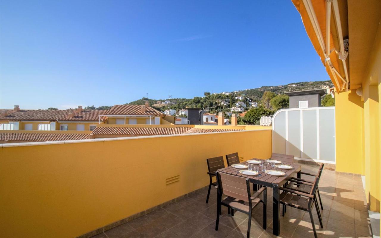 Atico Con Vistas Al Mar , Wifi Y Piscina - Sierra Irta Albert Villas Alcossebre Zewnętrze zdjęcie